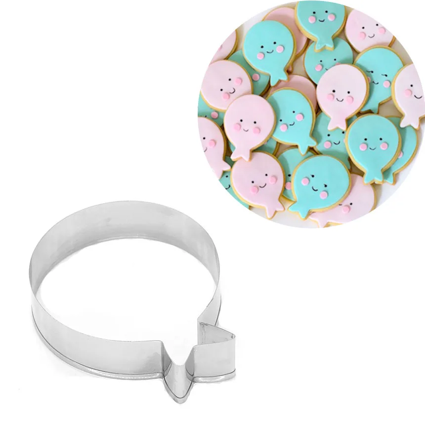 XIBAO 1pcs Stainless Balloon Round Baking Cake Biscuit Cookie Cutter Decoration Mould MK1605
XIBAO 1pcs Stainless Balloon Round Baking Cake Biscuit Cookie Cutter Decoration Mould MK1605
