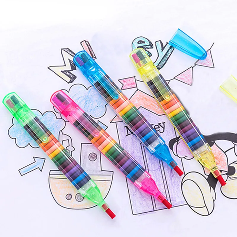 Children Painting Toys 20 Colors Wax Crayon Baby Creative Educational Oil Pastels Drawing Toys for Kids Graffiti Pen Art Gift
Children Painting Toys 20 Colors Wax Crayon Baby Creative Educational Oil Pastels Drawing Toys for Kids Graffiti Pen Art Gift