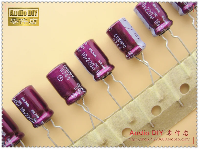 2018 hot sale 30PCS/50PCS ELNA Purple Red robe RW2 Series 220uF/16V 105electrolytic capacitors for audio free shipping
2018 hot sale 30PCS/50PCS ELNA Purple Red robe RW2 Series 220uF/16V 105electrolytic capacitors for audio free shipping