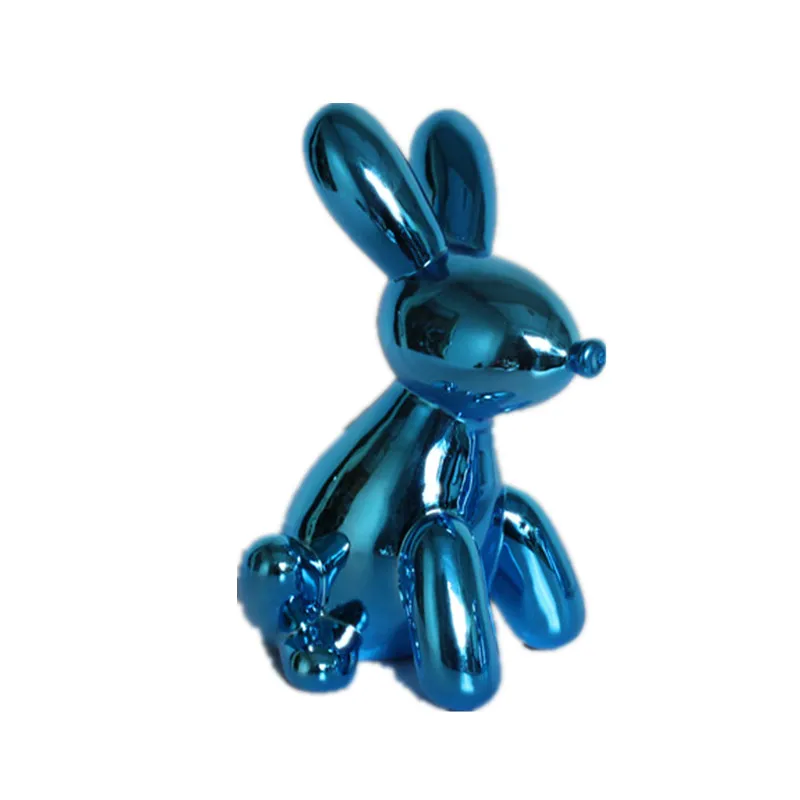 Blue Metal Balloon Dog Statue Animals Monkey Money Box Rabbit Figurine American Art Craft Ornament Ceramic Crafts R1292
Blue Metal Balloon Dog Statue Animals Monkey Money Box Rabbit Figurine American Art Craft Ornament Ceramic Crafts R1292