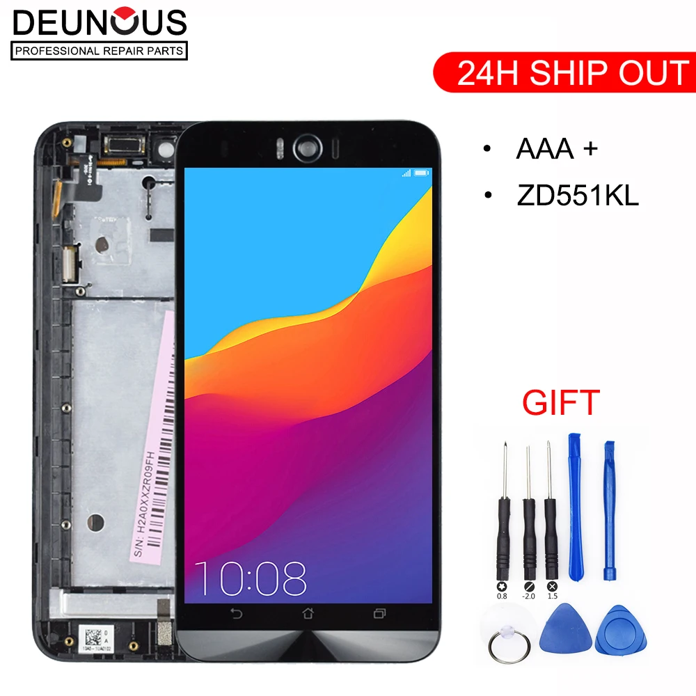 Original 5.5" 1920x1080 Display For ASUS Zenfone Selfie ZD551KL LCD Touch Screen Digitizer ZD551KL Display Z00UD
Original 5.5" 1920x1080 Display For ASUS Zenfone Selfie ZD551KL LCD Touch Screen Digitizer ZD551KL Display Z00UD