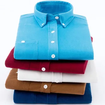 Autumn and winter new men's corduroy bottoming long-sleeved shirt Slim fit Stylish Men's casual solid corduroy shirt US size
Autumn and winter new men's corduroy bottoming long-sleeved shirt Slim fit Stylish Men's casual solid corduroy shirt US size