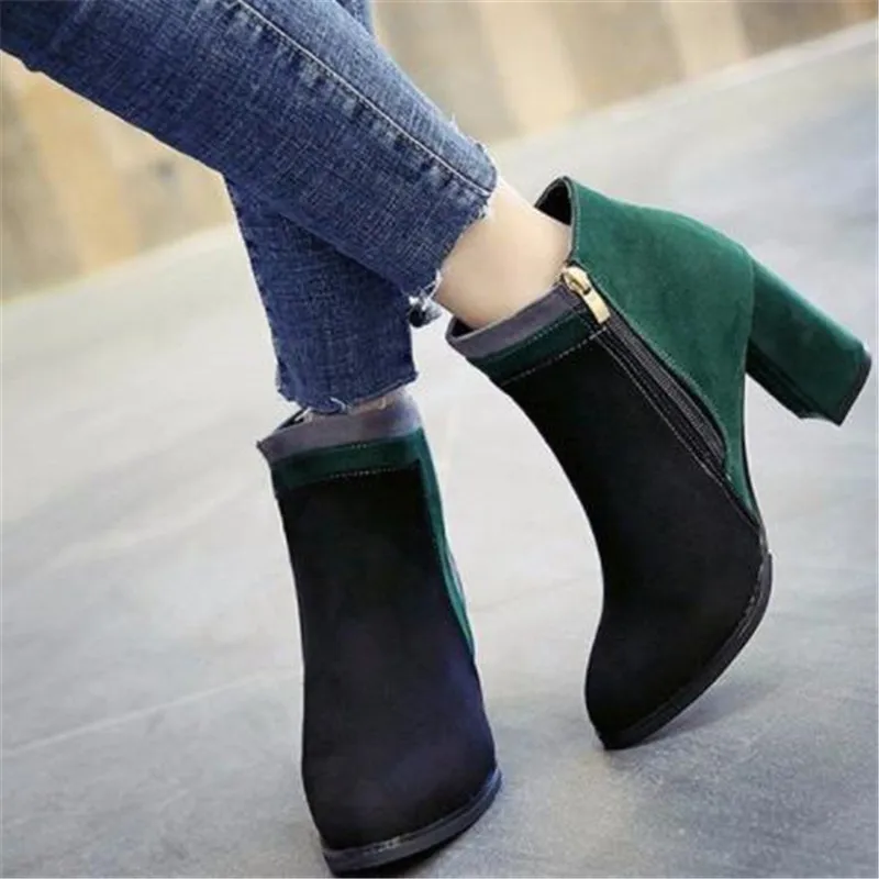 2019 winter new women fashion comfortable pointed high-heeled boots ladies casual shallow mouth plus cotton warm boots mujer v63
2019 winter new women fashion comfortable pointed high-heeled boots ladies casual shallow mouth plus cotton warm boots mujer v63