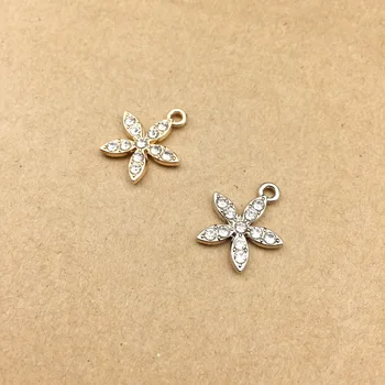 10pcs 15x18mm flower charms crystal charm for jewelry making and crafting charm fashion pendant
10pcs 15x18mm flower charms crystal charm for jewelry making and crafting charm fashion pendant