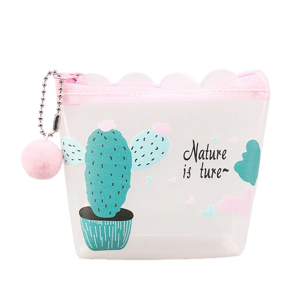 Cartoon Transparent Cute Coin Purse Student Change Small Object Storage Bag Purses Small Fresh Casual Fashion Dollar Money Bag
Cartoon Transparent Cute Coin Purse Student Change Small Object Storage Bag Purses Small Fresh Casual Fashion Dollar Money Bag