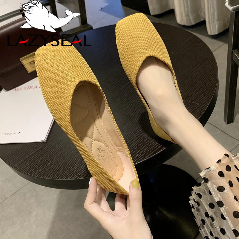 Lazyseal New Square Head Women Flats Shallow Slip on Dress Flat Footwear Candy Color Mature Woman Boat Shoes Ladies Ballet Flats
Lazyseal New Square Head Women Flats Shallow Slip on Dress Flat Footwear Candy Color Mature Woman Boat Shoes Ladies Ballet Flats