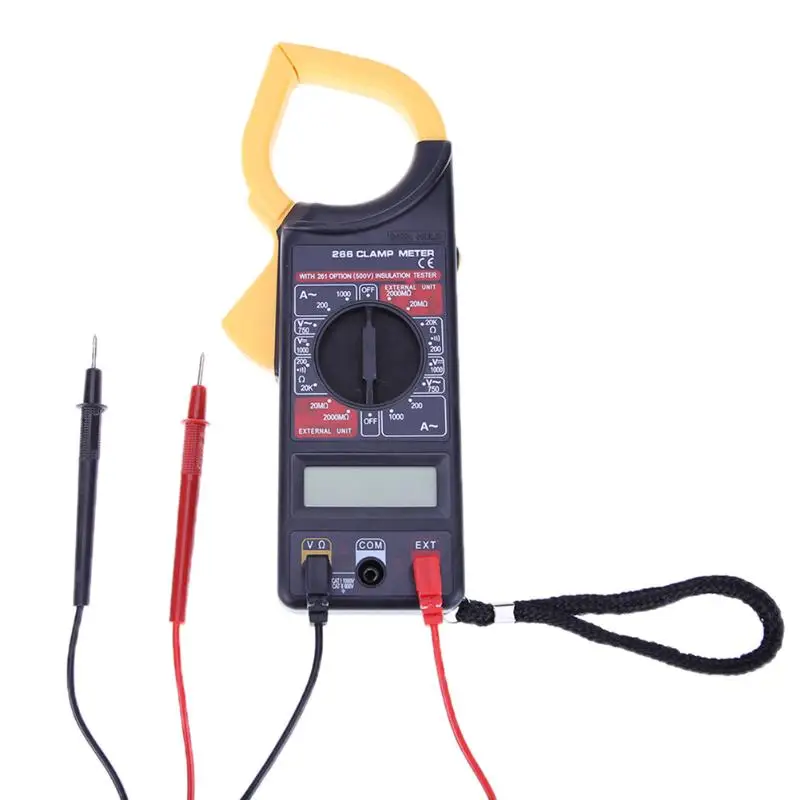 Mini Digital Clamp Meters AC/DC Current Voltage 1999 counts Auto Range Voltmeter Ammeter Ohmmeter Multimeter Electronic Meter
Mini Digital Clamp Meters AC/DC Current Voltage 1999 counts Auto Range Voltmeter Ammeter Ohmmeter Multimeter Electronic Meter