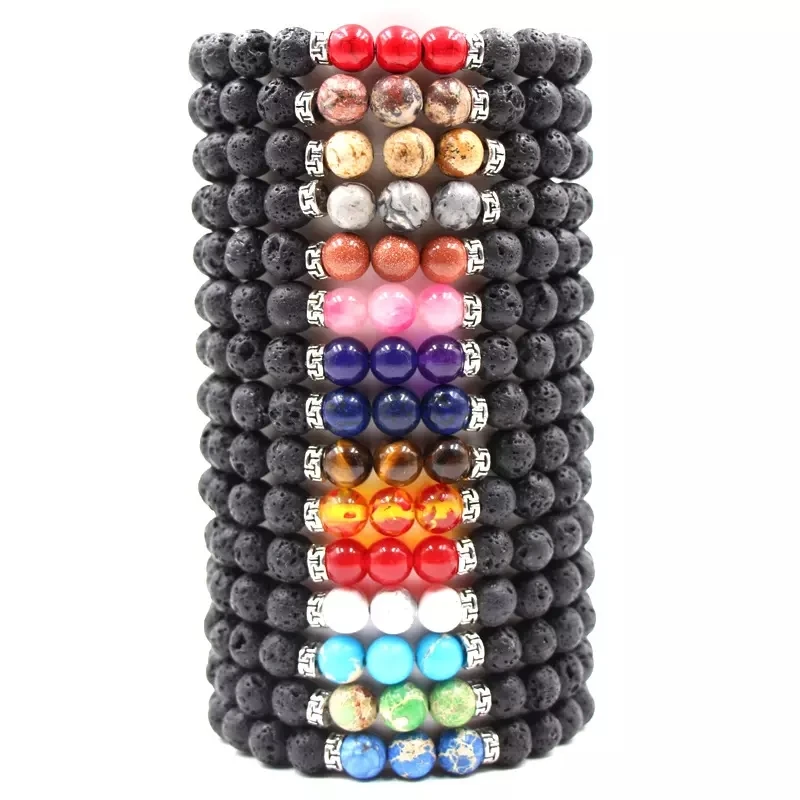 Mens Bracelets Luxury Jewelry Bead Natural Stone Jewelry Anchor Beaded Bracelets For Men Women Lava Chakra Bracelet
Mens Bracelets Luxury Jewelry Bead Natural Stone Jewelry Anchor Beaded Bracelets For Men Women Lava Chakra Bracelet
