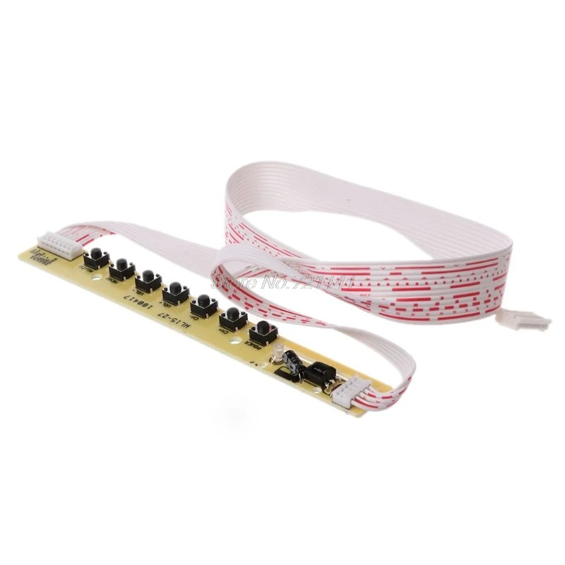 7 Universal Keyboard V29 V56 V59 IR to LCD TV Card Compliance Environmental QT526C
7 Universal Keyboard V29 V56 V59 IR to LCD TV Card Compliance Environmental QT526C