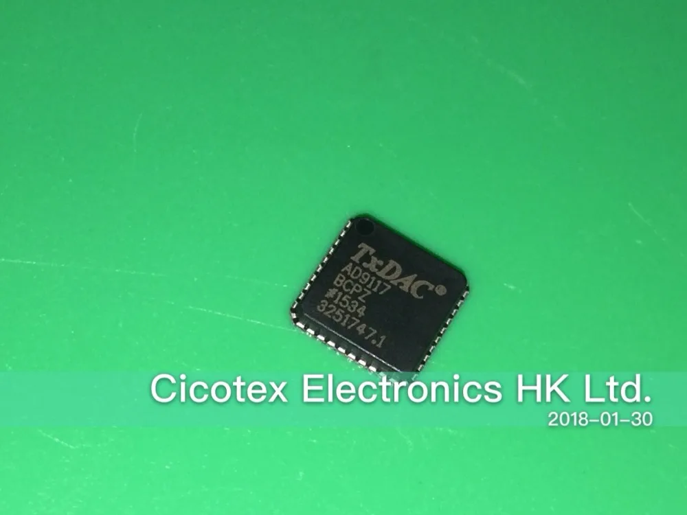 AD9117BCPZ LFCSP40 IC DAC DUAL 14BIT LO PWR 40LFCSP AD9117 BCPZ 9117 9117 BCPZ 9117BCP
AD9117BCPZ LFCSP40 IC DAC DUAL 14BIT LO PWR 40LFCSP AD9117 BCPZ 9117 9117 BCPZ 9117BCP