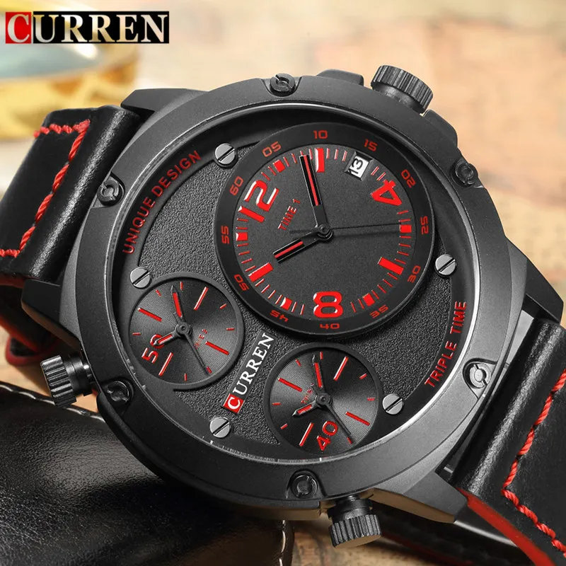 2019 Relogio Curren Watch Men Brand Luxury Black Leather Strap Quartz Wrist Watch Men's Fashion Casual Sport Clock Mens Watches
2019 Relogio Curren Watch Men Brand Luxury Black Leather Strap Quartz Wrist Watch Men's Fashion Casual Sport Clock Mens Watches