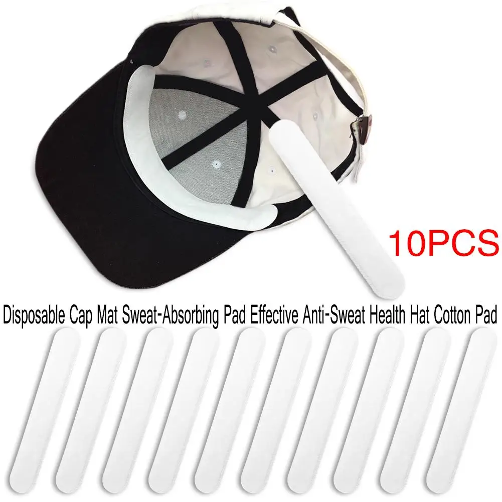 NEW 10 PCS Disposable Cap Mat Sweat-Absorbing Pad Effective Anti-Sweat Health Hat Cotton Pad 23.5*3.7cm for Running Fitness Hat
NEW 10 PCS Disposable Cap Mat Sweat-Absorbing Pad Effective Anti-Sweat Health Hat Cotton Pad 23.5*3.7cm for Running Fitness Hat