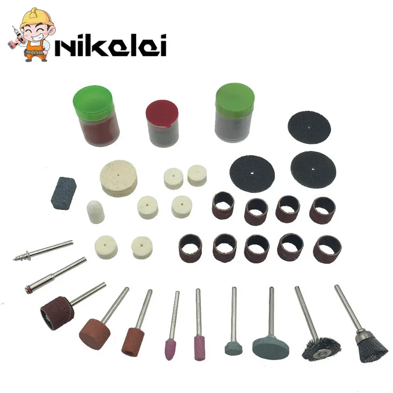 105PCS Electric Grinding Accessories Kit Practical Carving Grindering Polishing Suit Polishing Double grinding head network ring
105PCS Electric Grinding Accessories Kit Practical Carving Grindering Polishing Suit Polishing Double grinding head network ring