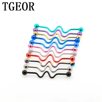 wholesale scaffold piercing 14G 40pcs multi colors surgical Stainless Steel saw shape industrial piercing free shipping
wholesale scaffold piercing 14G 40pcs multi colors surgical Stainless Steel saw shape industrial piercing free shipping