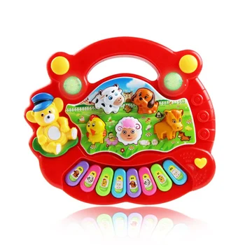 Musical Instrument Toy Baby Kids Animal Farm Piano Developmental Music Educational Toys For Children Gift
Musical Instrument Toy Baby Kids Animal Farm Piano Developmental Music Educational Toys For Children Gift
