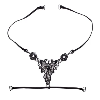 Stretchy Black Butterfly Cross Back Bra Shoulder Strap 
Stretchy Black Butterfly Cross Back Bra Shoulder Strap