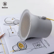 BASEUS Mini USB кулер вентилятор переносной охлаждения Настольный вентилятор для офиса дома Desktop Дважды флюгер кондиционер 2- скорость регулируем...(China)