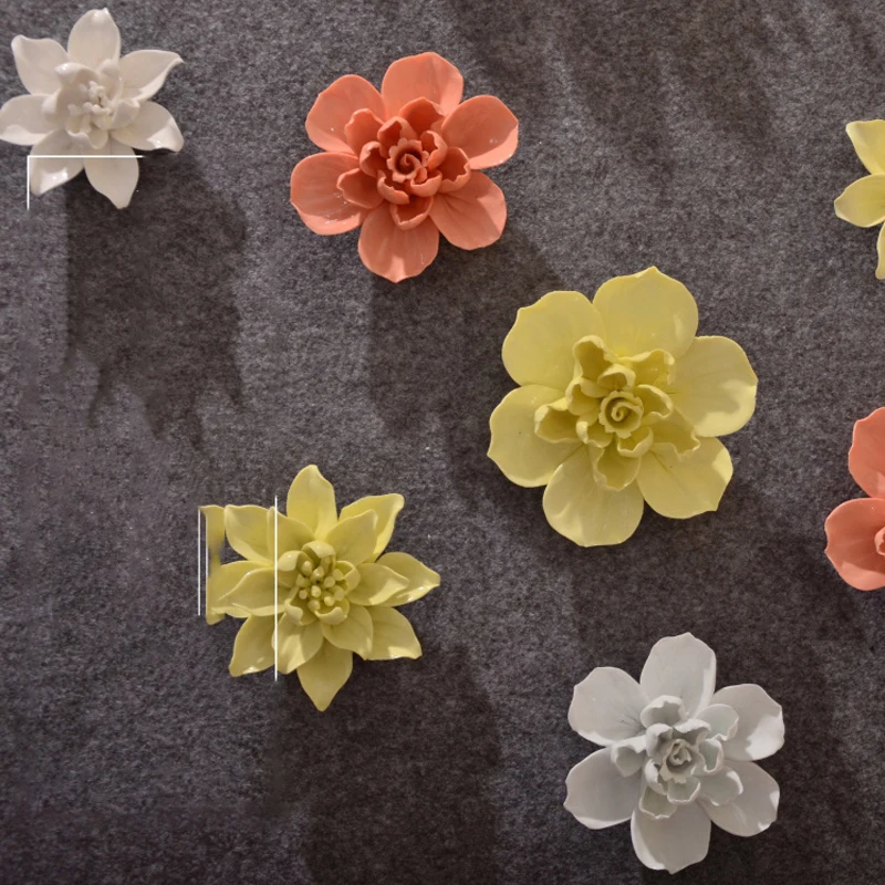 Ceramic Flower Wall Ornaments Wall Mural Decoration Crafts Livingroom Bedroom Three-dimensional Wall TV Background 3D Flower
Ceramic Flower Wall Ornaments Wall Mural Decoration Crafts Livingroom Bedroom Three-dimensional Wall TV Background 3D Flower