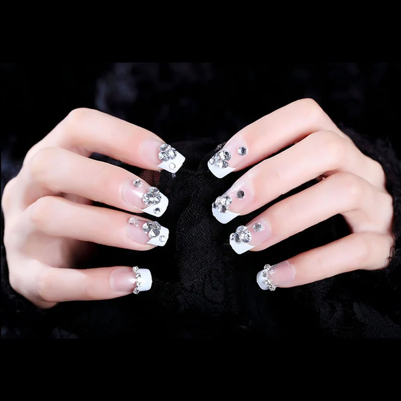 24pcs Acrylic Artificial False French Nail Tips Fake Nails for Wedding Party Nail Art Design @ME88
24pcs Acrylic Artificial False French Nail Tips Fake Nails for Wedding Party Nail Art Design @ME88