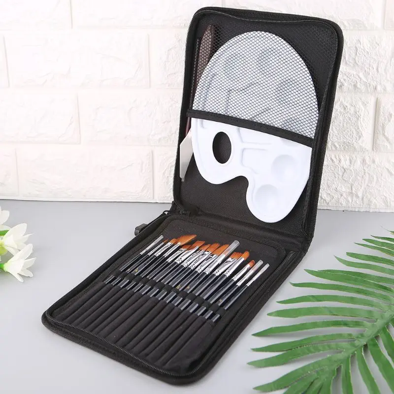 18pcs/Set Paint Brush Wooden Acrylic Painting Palette Gouache Cosmetic Art Kit Drawing Pens
18pcs/Set Paint Brush Wooden Acrylic Painting Palette Gouache Cosmetic Art Kit Drawing Pens