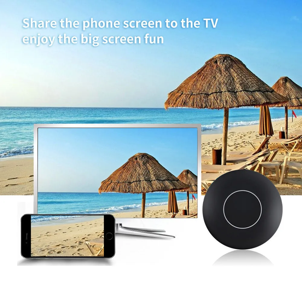 Wireless Wifi Screen Push Cast Display Tablet PC AnyCast DLNA Airplay Dongle Sharing to HDTV Sadoun.com