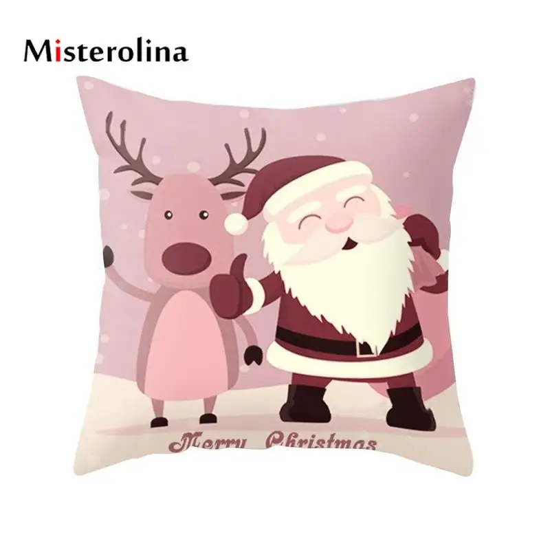 Misterolina Polyster Decorative Pillow Covers Christmas Grade A Home Textile Eco-friendly Pillowcases 45cm*45cm New Year Cases
Misterolina Polyster Decorative Pillow Covers Christmas Grade A Home Textile Eco-friendly Pillowcases 45cm*45cm New Year Cases