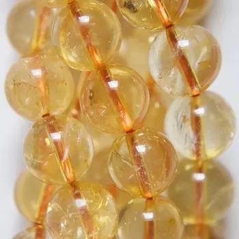 Genuine Citrine Beads - 10 mm Citrine Beads - Full Strand 15 1/2", 39 beads, AA-Quality
Genuine Citrine Beads - 10 mm Citrine Beads - Full Strand 15 1/2", 39 beads, AA-Quality