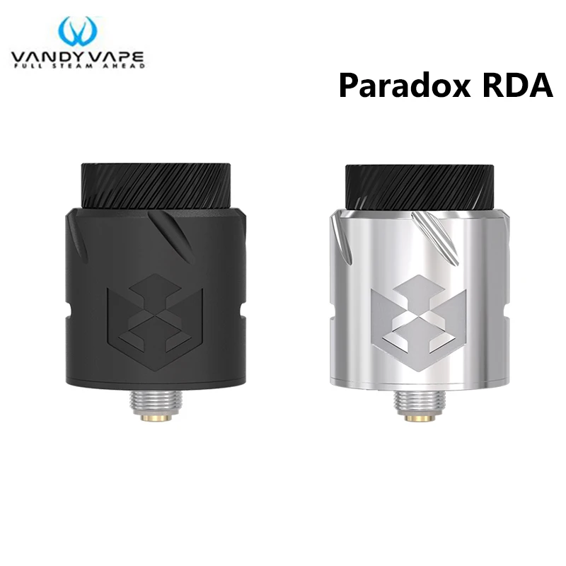 Original Vandy Vape Paradox RDA Tank 510/810/PEI Drip Tip VandyVape RDA DIY Electronic Cigarette Atomizer for Box MOD Vape
Original Vandy Vape Paradox RDA Tank 510/810/PEI Drip Tip VandyVape RDA DIY Electronic Cigarette Atomizer for Box MOD Vape