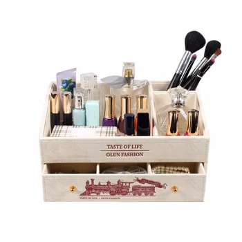 PU Leather Storage Boxes Makeup Tool Organizer Cosmetic Storage Stand Accessories Desktop Storage Box
PU Leather Storage Boxes Makeup Tool Organizer Cosmetic Storage Stand Accessories Desktop Storage Box
