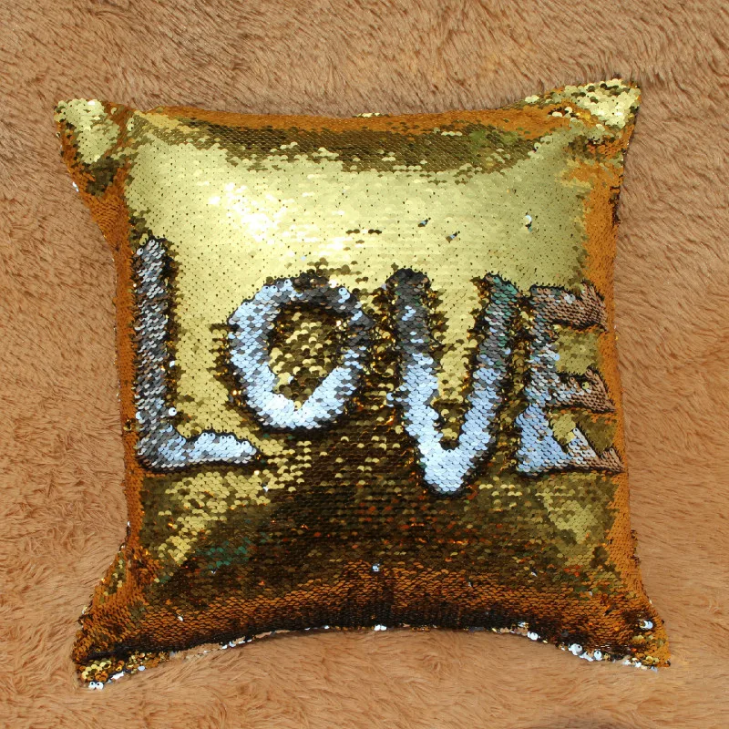 DIY pattern beddingoutlet mermaid sequin cushion cover reversible sequins decorative pillowcases pillow 40cmX40cm
DIY pattern beddingoutlet mermaid sequin cushion cover reversible sequins decorative pillowcases pillow 40cmX40cm