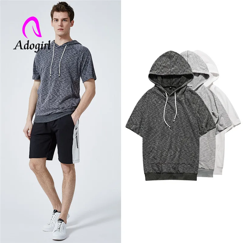 Adogirl mens hooded drawstring short sleeve t shirt solid younger man hoodies casual male Euro size tee tops summer man shirt
Adogirl mens hooded drawstring short sleeve t shirt solid younger man hoodies casual male Euro size tee tops summer man shirt