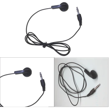 80CM 3.5mm Mono Single Stereo In-Ear Earphone Headset for Common Phone No Microphone Unilateral earphones
80CM 3.5mm Mono Single Stereo In-Ear Earphone Headset for Common Phone No Microphone Unilateral earphones