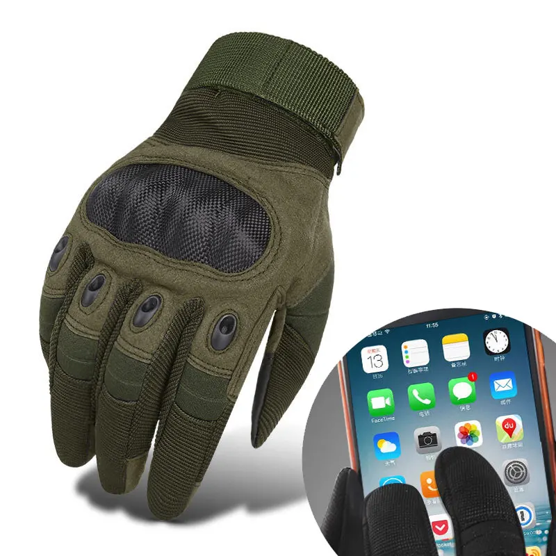 

Men Touch Screen Gloves Military Tactical Shooting Airsoft Gloves Army Paintball Gear Outdoor Combat Anti-Skid Full Finger Glove