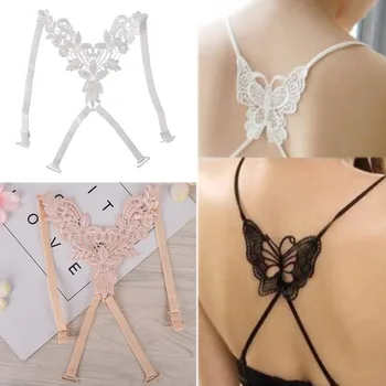 Bra Straps Lace Butterfly Flower Cross Back Lady Girl Bra Straps Decoration Shoulder Straps Necessary
Bra Straps Lace Butterfly Flower Cross Back Lady Girl Bra Straps Decoration Shoulder Straps Necessary