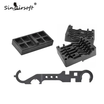 TACTIFANS Brand Hunting Gun Smithing Tool Kit Combo Lower/Upper Vise Block&Wrench for AR15 Rifle Hunting Accessories
TACTIFANS Brand Hunting Gun Smithing Tool Kit Combo Lower/Upper Vise Block&Wrench for AR15 Rifle Hunting Accessories
