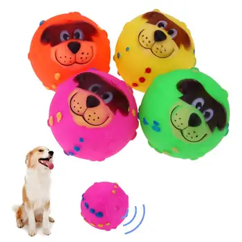 7 cm Dog Throwing Train Sound Toys Soft Rubber Dog Face Pattern Chew Squeaker Squeaky Toys Phonate
7 cm Dog Throwing Train Sound Toys Soft Rubber Dog Face Pattern Chew Squeaker Squeaky Toys Phonate