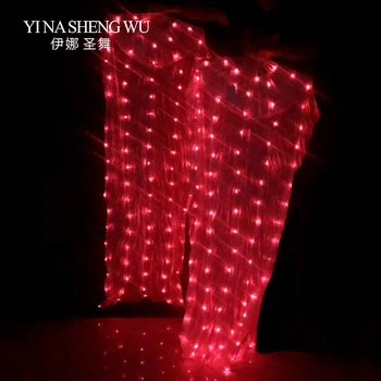 Belly Dance LED Fans Dance Accessories Colorful LED Fans Women Dance Silk LED Fans 1pair 180x90cm Color / Size Can Be Customized
Belly Dance LED Fans Dance Accessories Colorful LED Fans Women Dance Silk LED Fans 1pair 180x90cm Color / Size Can Be Customized