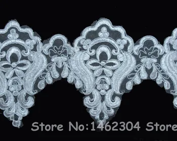 15 yards NEW Bridal Lace Fabric White Wedding Corded Lace Motif for Wedding Dress DIY latest material
15 yards NEW Bridal Lace Fabric White Wedding Corded Lace Motif for Wedding Dress DIY latest material