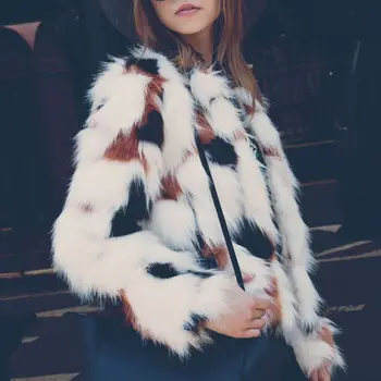 Women Faux Fur Coat Jacket Winter Elegant Fluffy Faux Fur Coat Female Long Sleeve Outerwear Womens Chic Patchwork Overcoat
Women Faux Fur Coat Jacket Winter Elegant Fluffy Faux Fur Coat Female Long Sleeve Outerwear Womens Chic Patchwork Overcoat