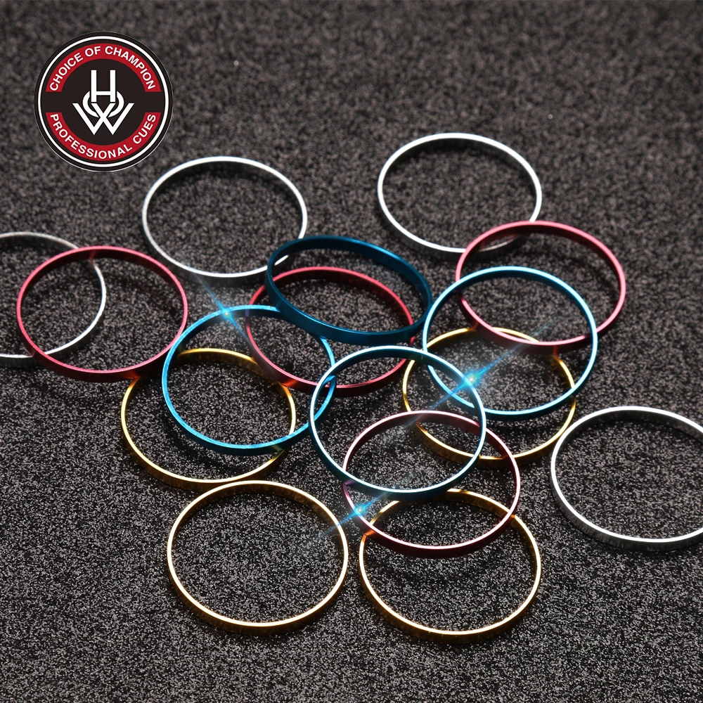 Original HOW Pool Cue Ring Bililard Extension Ring 4 Colors Opition Aluminum Alloy Ring Professional Ring Billiard Accessories
Original HOW Pool Cue Ring Bililard Extension Ring 4 Colors Opition Aluminum Alloy Ring Professional Ring Billiard Accessories