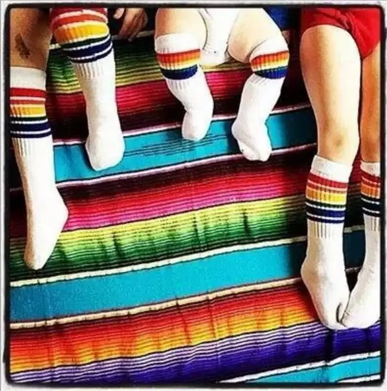 unisex baby cotton socks Baby boy/girls socks Kids Ins Rainbow Middle/Knee Socks 0-6y infantis socks toddler Girls clothing
unisex baby cotton socks Baby boy/girls socks Kids Ins Rainbow Middle/Knee Socks 0-6y infantis socks toddler Girls clothing