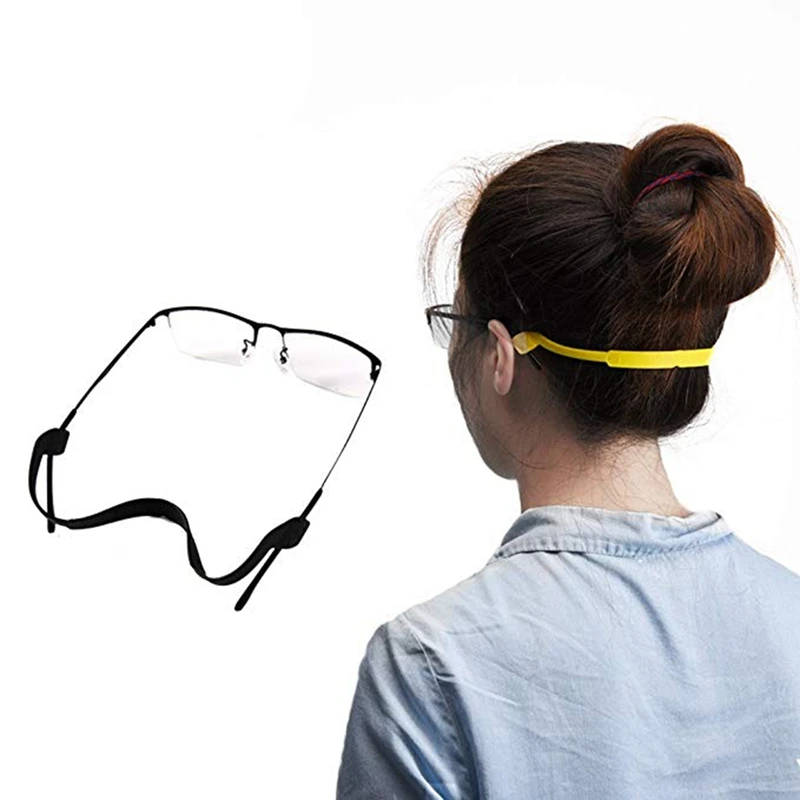 Eyeglasses Strap Anti Slip Stretchy Silicone Cord Sports Sunglasses Rope Lanyard Band Holder Glasses String Eyewear Retainer
Eyeglasses Strap Anti Slip Stretchy Silicone Cord Sports Sunglasses Rope Lanyard Band Holder Glasses String Eyewear Retainer