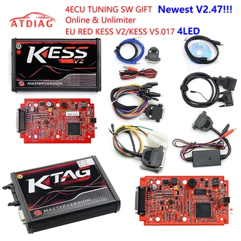 V2.47 EU KESS V5.017 KESS V2 5.017 No Token KTAG V7.020 OBD2 4 LEDK-TAG 7.020 V2.23 ECU Programmer
V2.47 EU KESS V5.017 KESS V2 5.017 No Token KTAG V7.020 OBD2 4 LEDK-TAG 7.020 V2.23 ECU Programmer