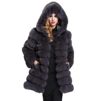 Lisa Colly Women Faux Fox Fur Coat Winter casual Warm Luxury Fake Fur coat Jacket Thick Furs fluffy Coats Overcoat With Hooded
Lisa Colly Women Faux Fox Fur Coat Winter casual Warm Luxury Fake Fur coat Jacket Thick Furs fluffy Coats Overcoat With Hooded