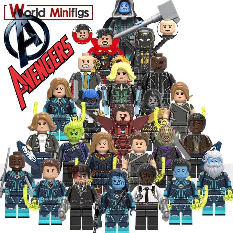 Single Captain Marvel Movie Minn Erva Skrull Nick Fury Phil Coulson Korath the Pursuer building blocks toy gift
Single Captain Marvel Movie Minn Erva Skrull Nick Fury Phil Coulson Korath the Pursuer building blocks toy gift