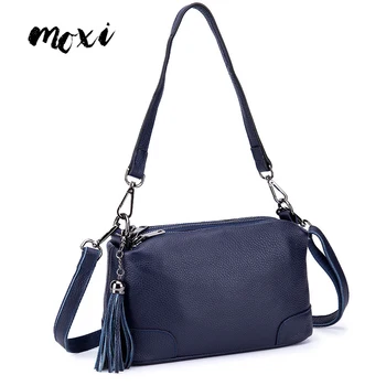 Moxi Leisure Genuine Leather Female Bag Trendy Multi-zip Handbags Simple Cowskin Messenger Bag Multi-layer Mother Shoulder Bag 
Moxi Leisure Genuine Leather Female Bag Trendy Multi-zip Handbags Simple Cowskin Messenger Bag Multi-layer Mother Shoulder Bag