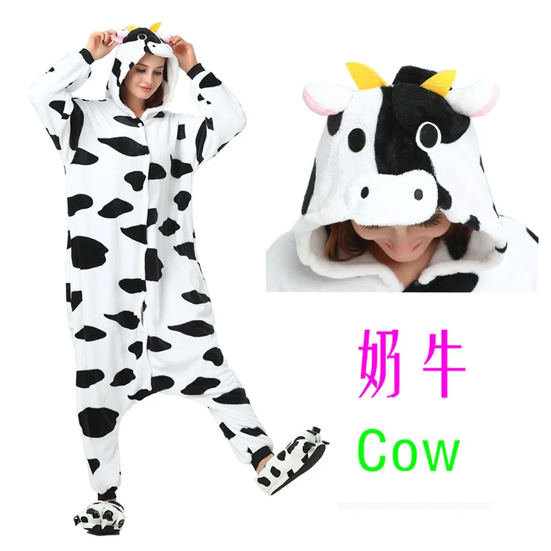 2019 one-piece pajamas casual cartoon cow pajamas animal flannel adult zipper onesies for women plus size Overall Nightie Stitch
2019 one-piece pajamas casual cartoon cow pajamas animal flannel adult zipper onesies for women plus size Overall Nightie Stitch