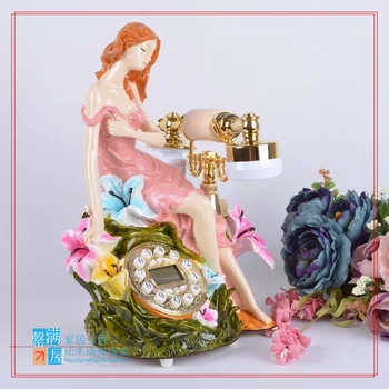 The new telephone call special offer European pastoral beauty retro antique telephone telephone
The new telephone call special offer European pastoral beauty retro antique telephone telephone