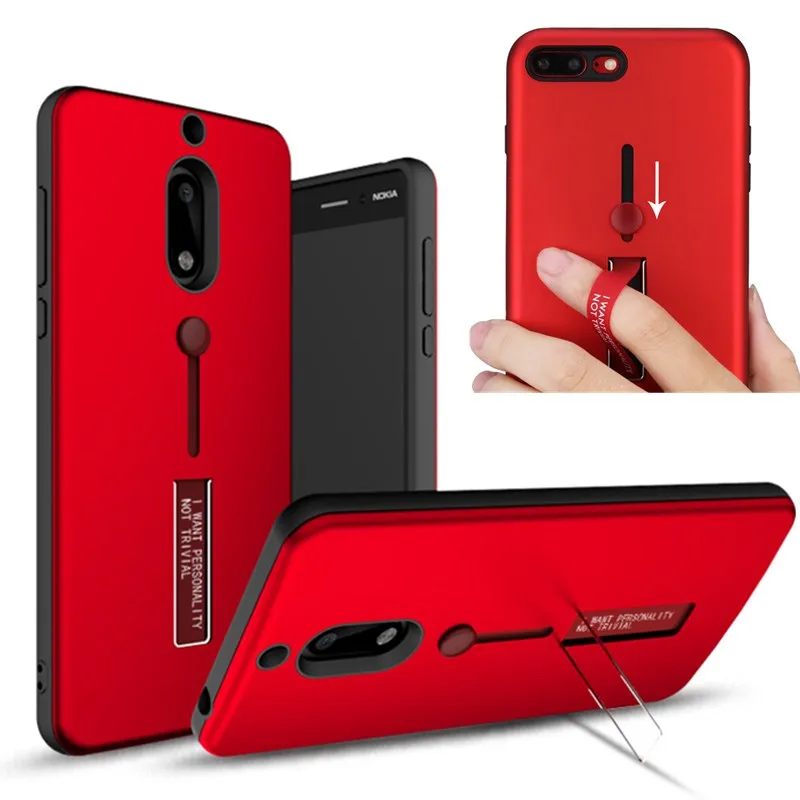 For Nokia 2 3 5 6 Armor Hidden Ring Stand Holder Shockproof Silicone Back Case Cover
For Nokia 2 3 5 6 Armor Hidden Ring Stand Holder Shockproof Silicone Back Case Cover
