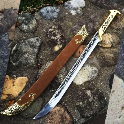 Film Television Animation Lord Of The Rings Sword Hobbit Anti -Body Weapons Home Decoration Crafts Not Open Blade Christmas Gift
Film Television Animation Lord Of The Rings Sword Hobbit Anti -Body Weapons Home Decoration Crafts Not Open Blade Christmas Gift